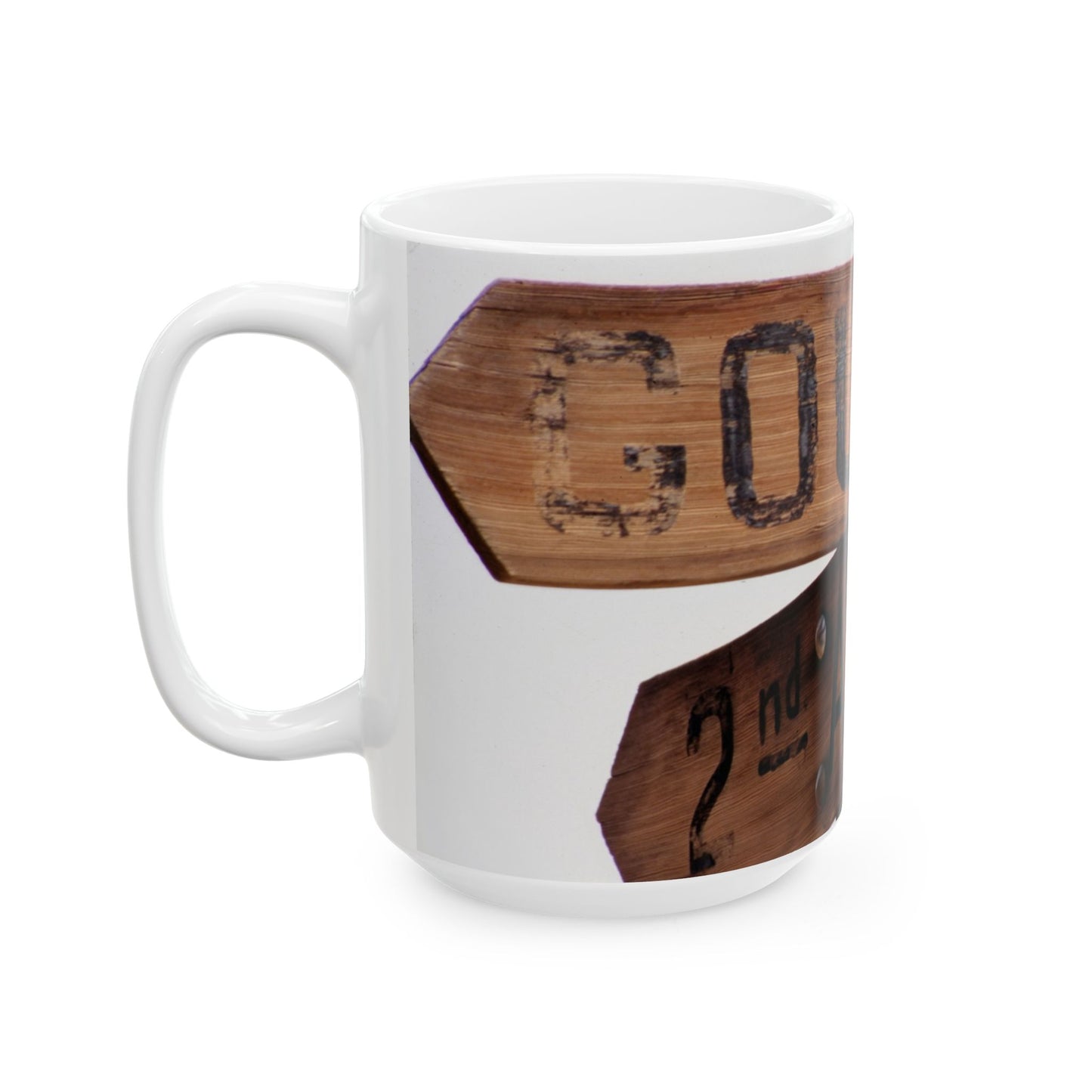 Go This Way - Ceramic Mug