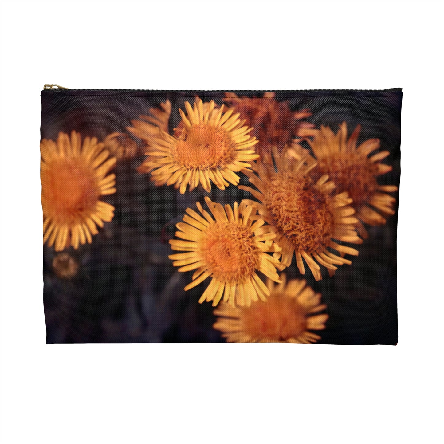 Yellow Blooms "Bring Me With You" - Makeup Pouch