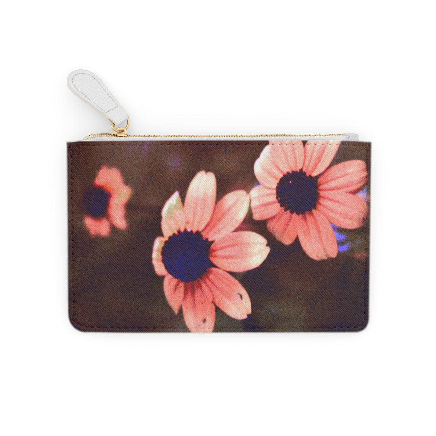 Pink Daisy at Dusk - Small Clutch