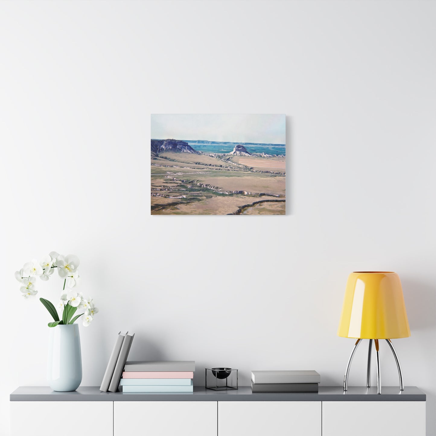 Painted Landscape - Matte Canvas, Stretched, 1.25 in