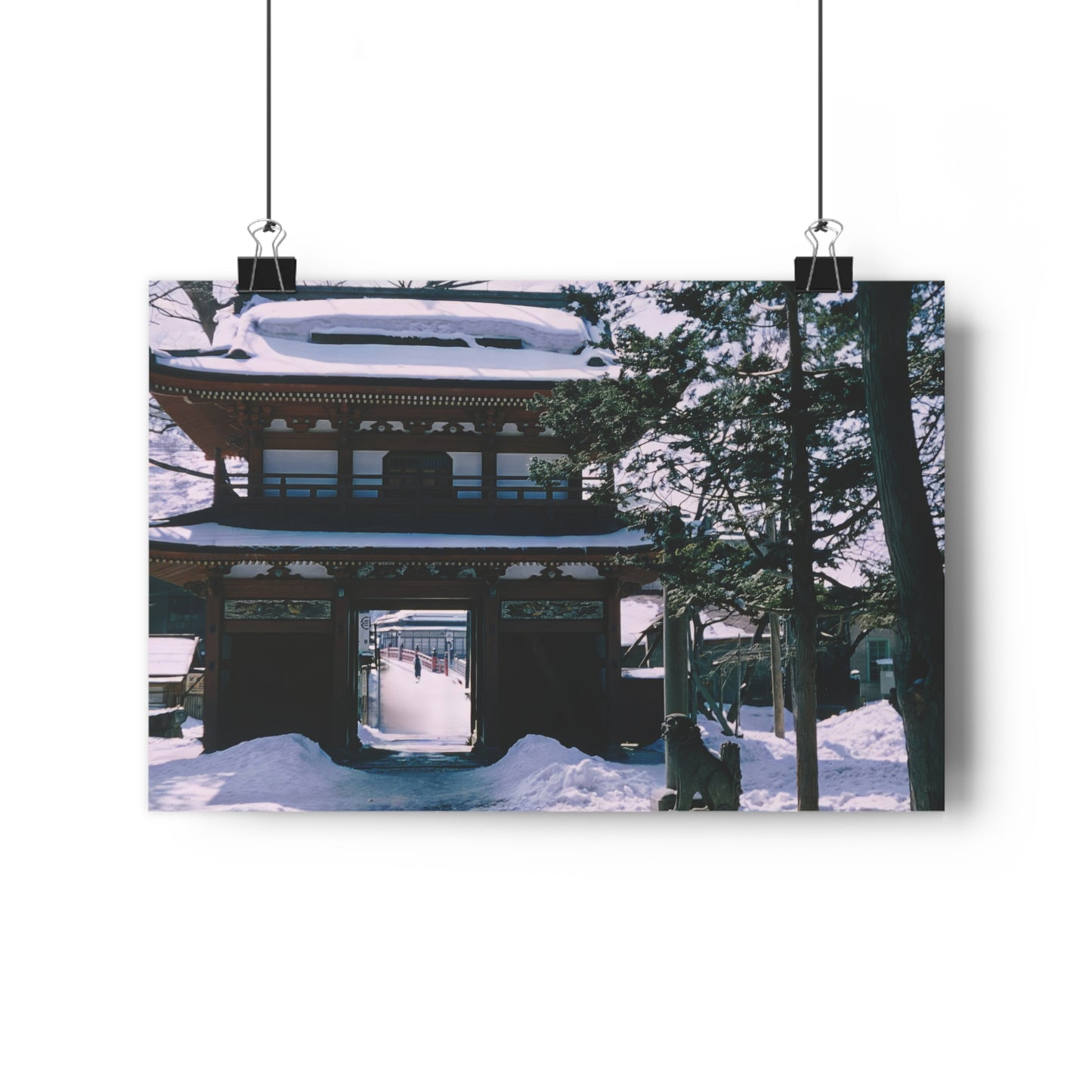 Japanese Architecture, Japan, 1954 - Giclée Art Print