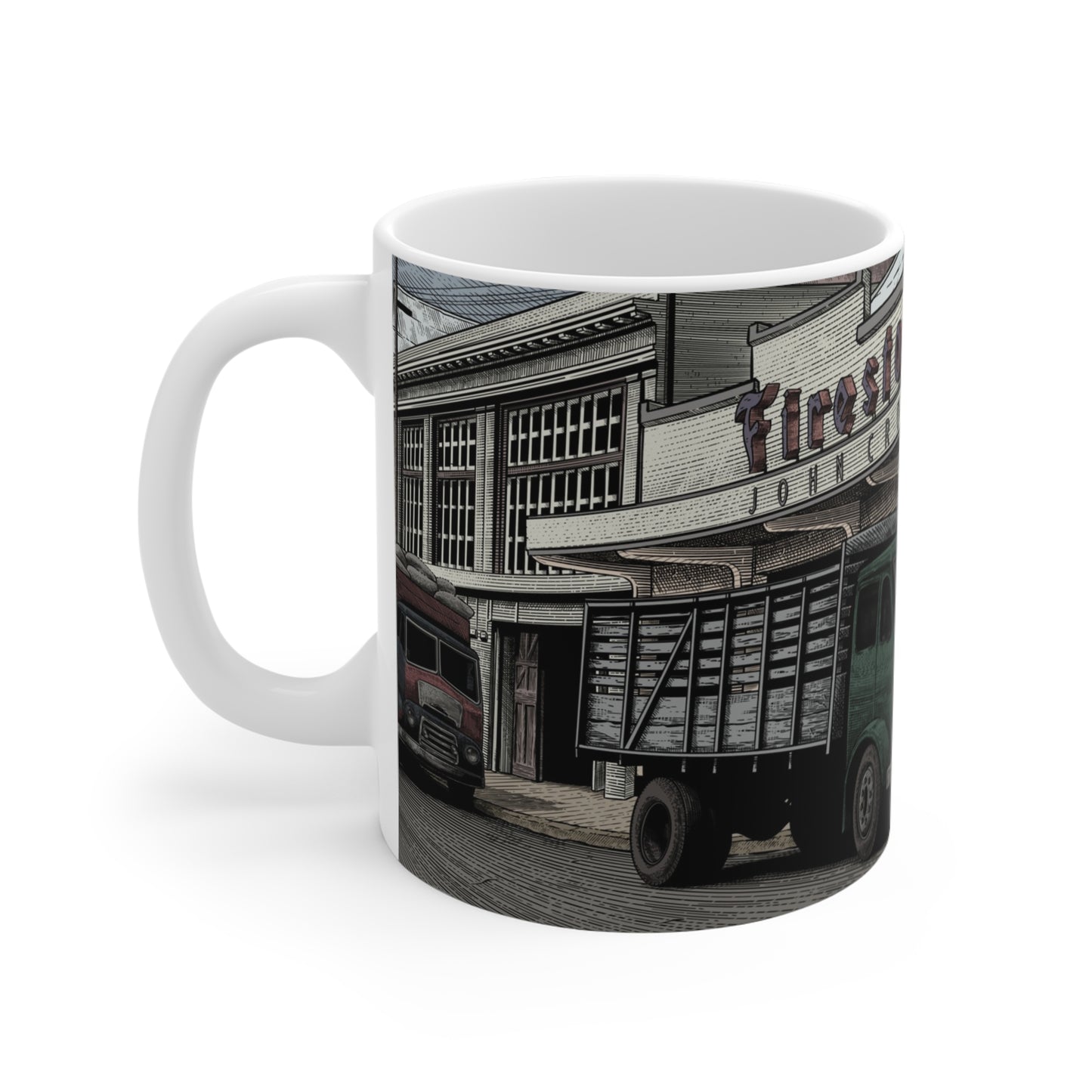 No Parking - Retro Inspired Mug  (11oz)