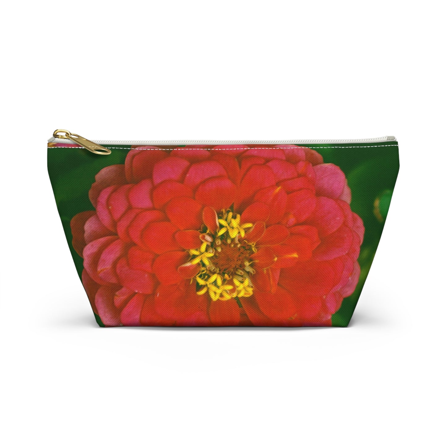 Clutch Me, Zinnia! - Stand-up accessory bag