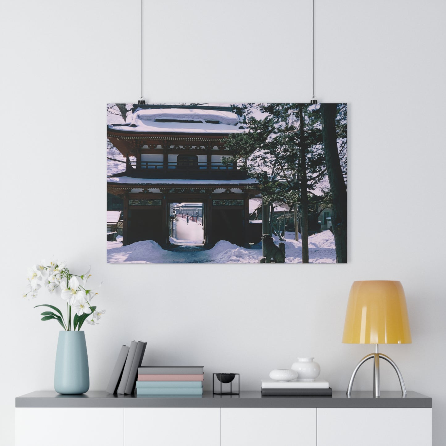 Japanese Architecture, Japan, 1954 - Giclée Art Print