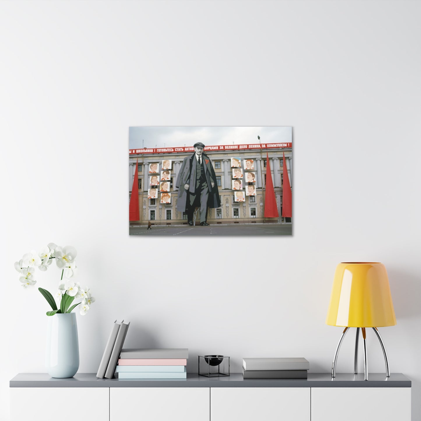 Palace Square, Leningrad, St Petersburg, Russia, May, 1974 - Canvas Gallery Wraps