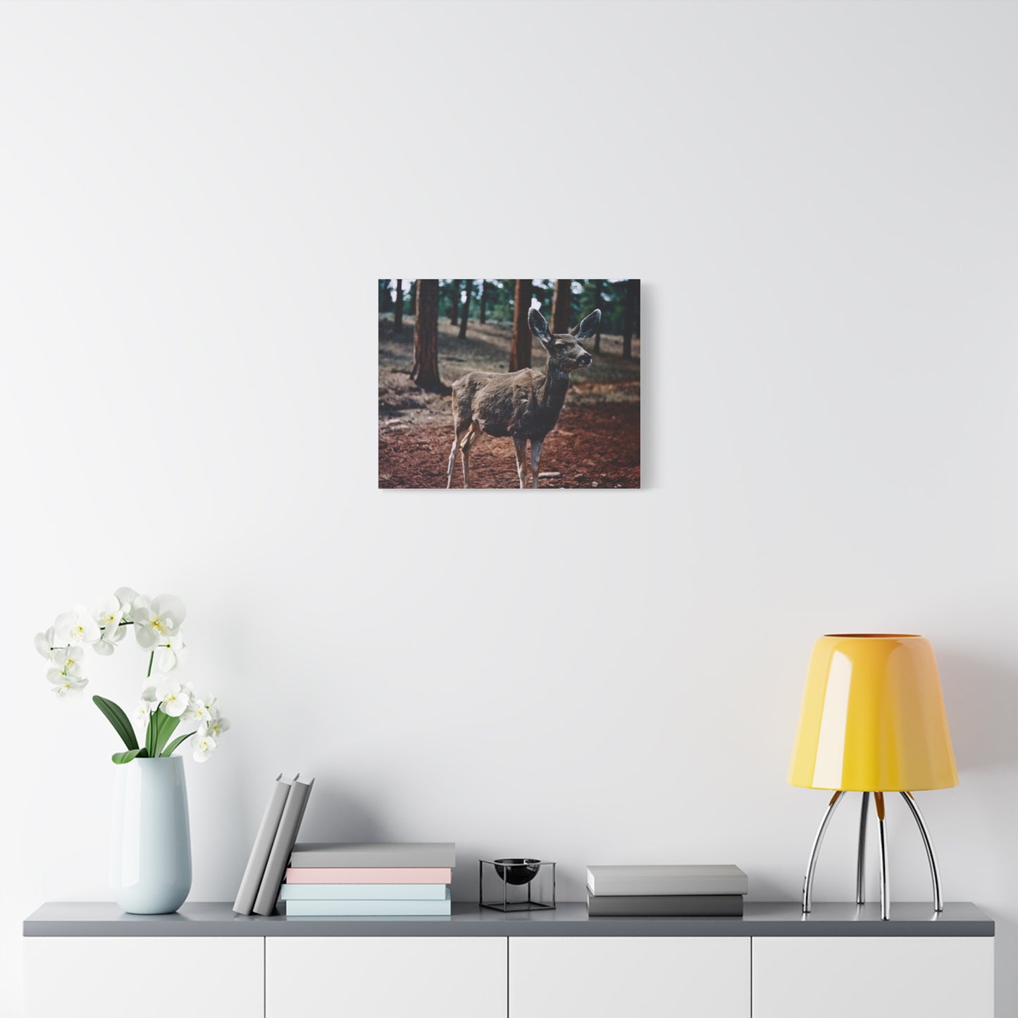 Hello, Deer! - Matte Canvas, Stretched, 1.25 in