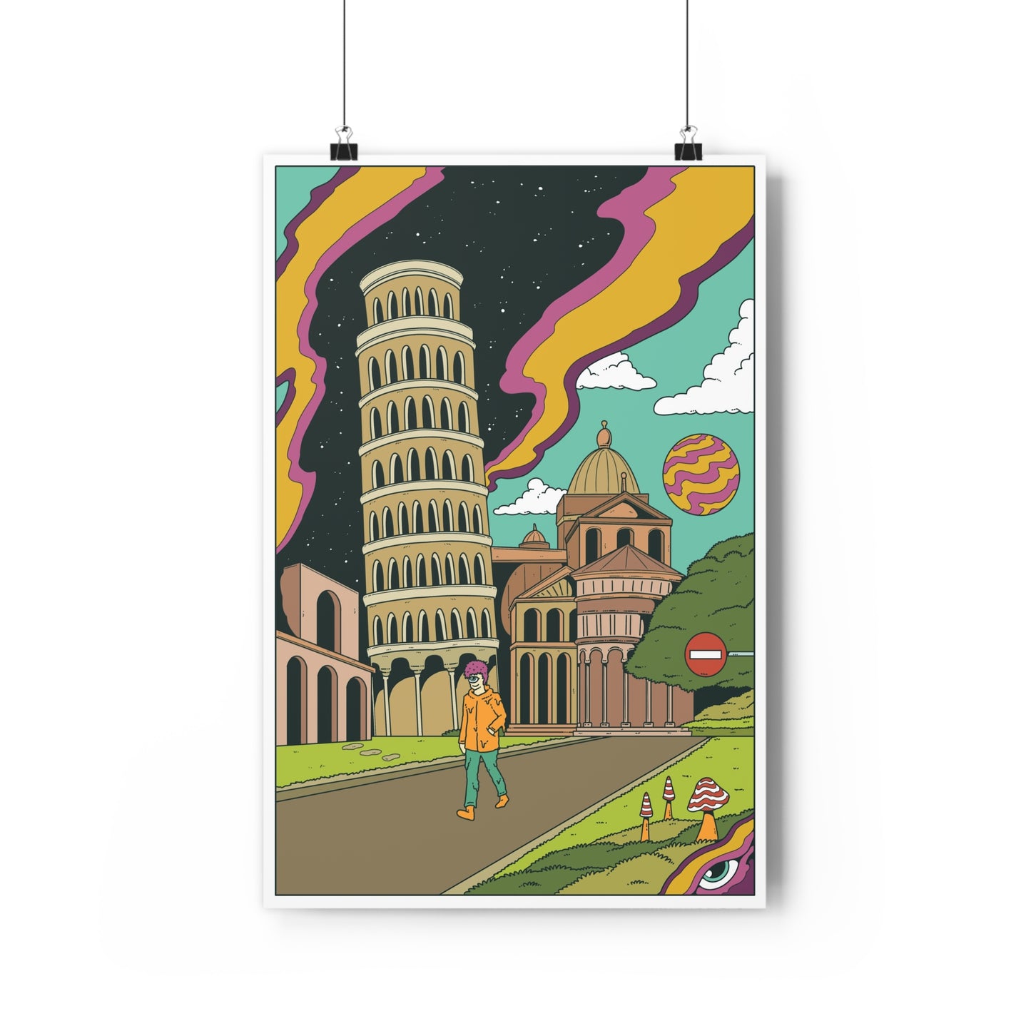 Eye On Pisa - Fine Art Print