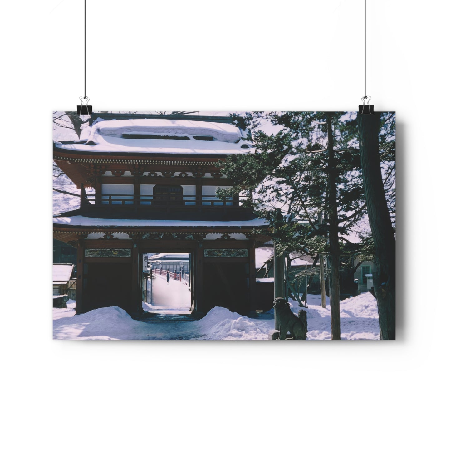 Japanese Architecture, Japan, 1954 - Giclée Art Print