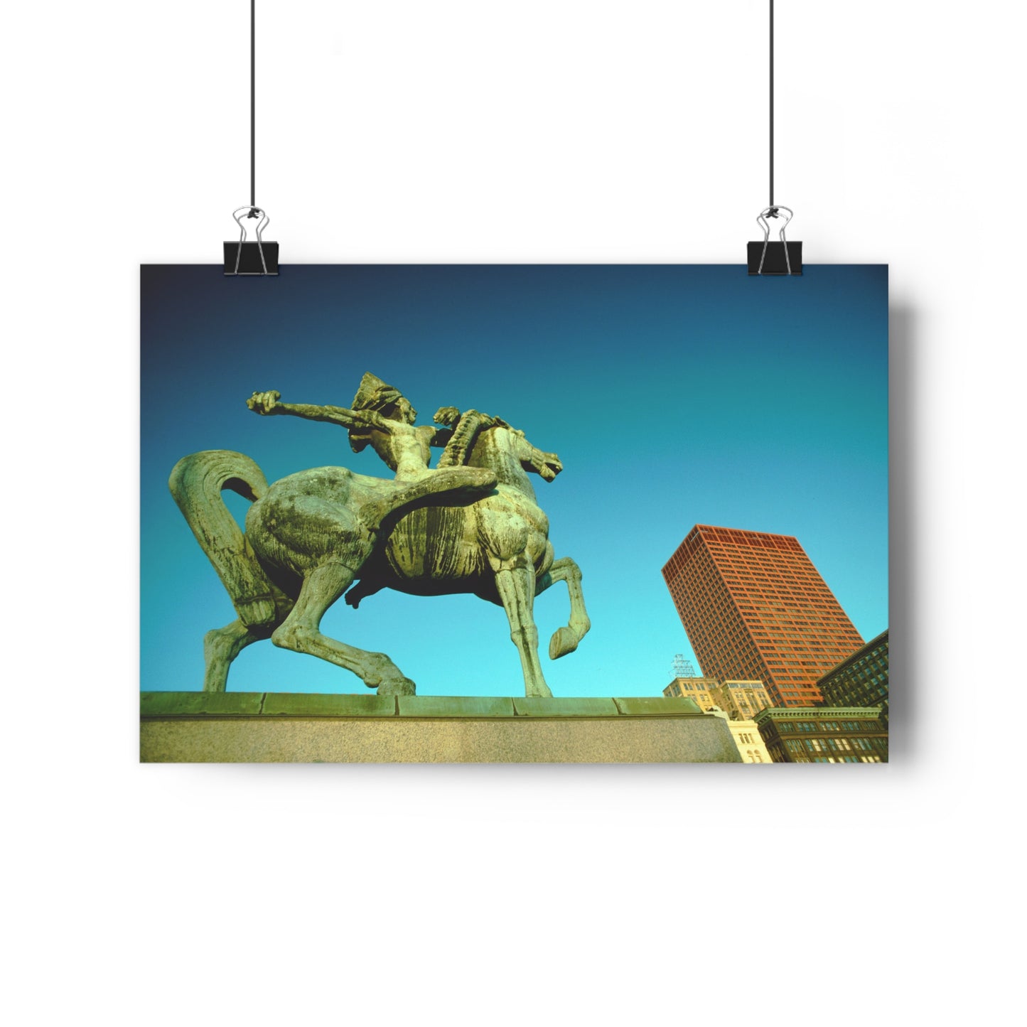 The Spearman, Grant Park, Chicago, 1974 - Giclée Fine Art Print