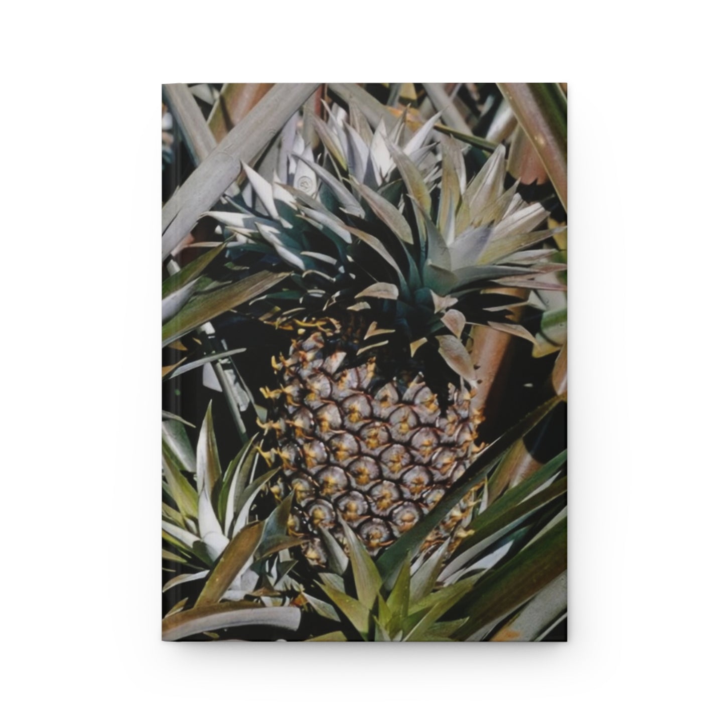 How about them pineapples? - Hardcover Journal Matte