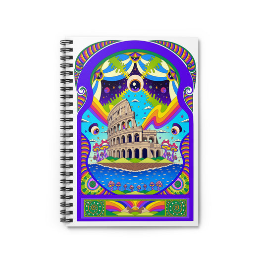 The Conscious Colosseum - Spiral Notebook - Ruled Line