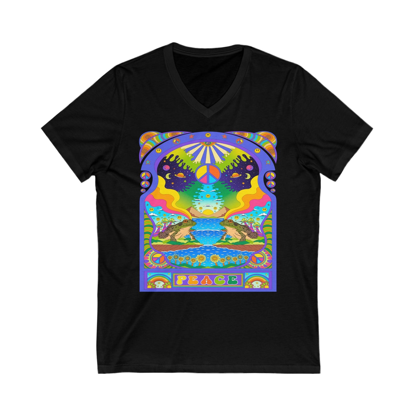 Peace :: V-Neck Tee - Trevor & Vincent