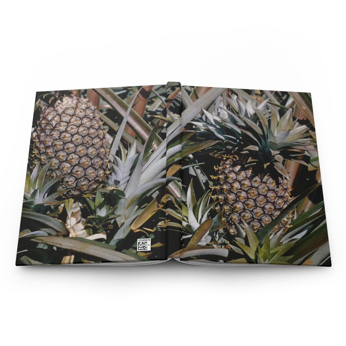 How about them pineapples? - Hardcover Journal Matte