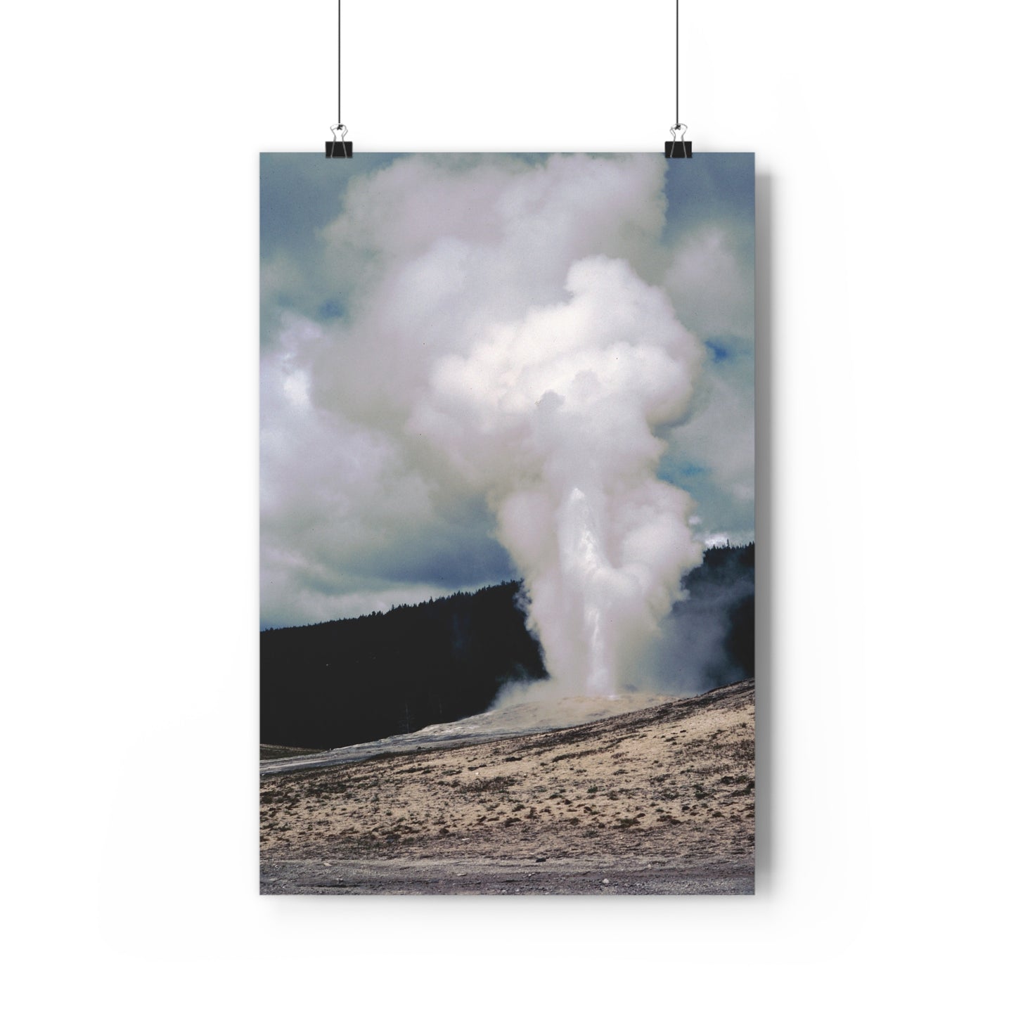 Old Faithful, Yellowstone National Park, 1969 - Giclée Fine Art Print