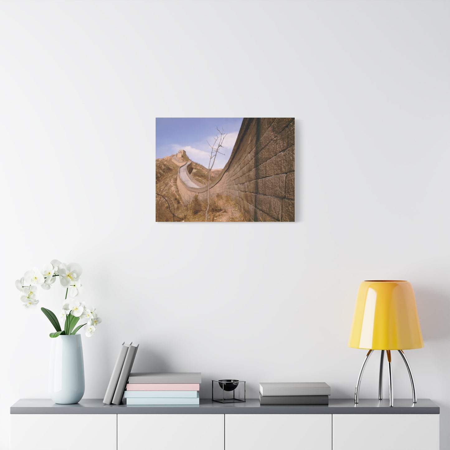 Great Wall Of China, 1974 - Matte Canvas, Stretched, 1.25 in