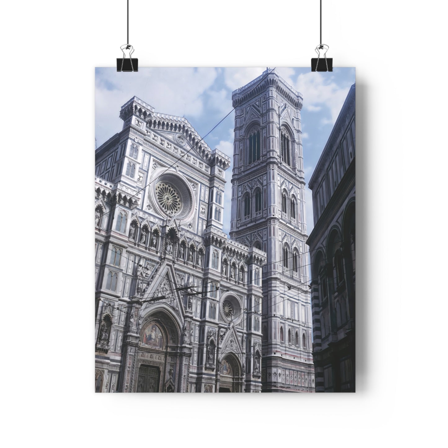 Giotto's Campanile & The Florence Cathedral - Fine Art Print