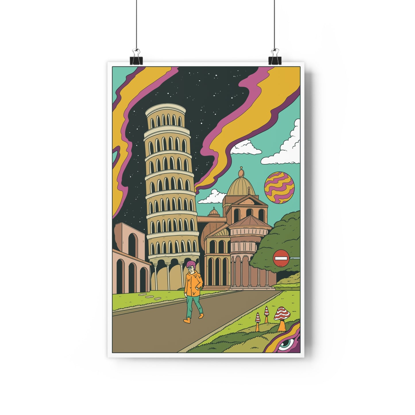 Eye On Pisa - Fine Art Print