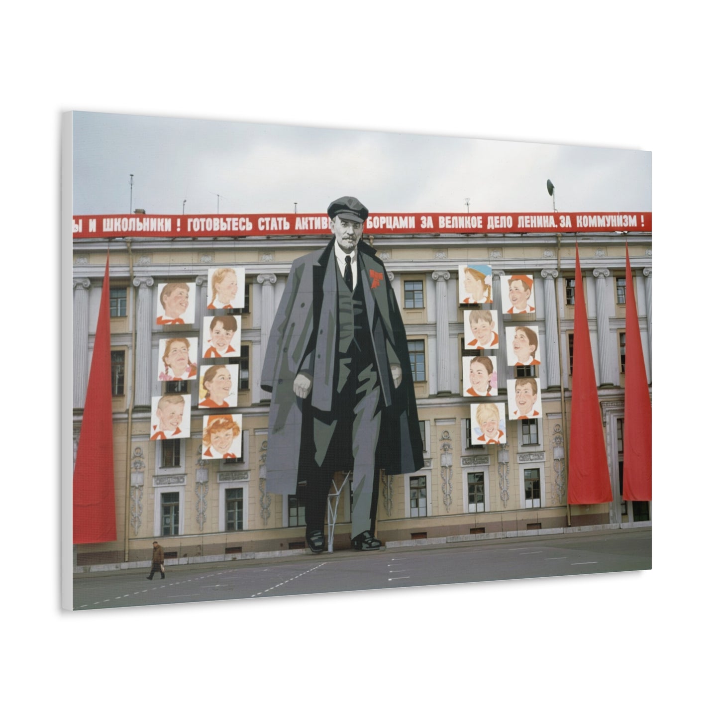 Palace Square, Leningrad, St Petersburg, Russia, May, 1974 - Canvas Gallery Wraps