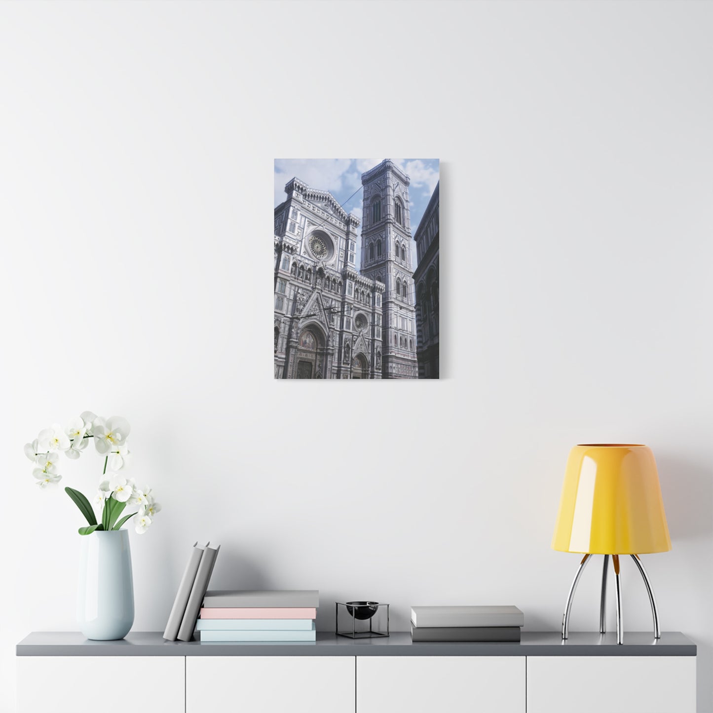 Giotto's Campanile & The Florence Cathedral - Matte Canvas, Stretched, 1.25 in