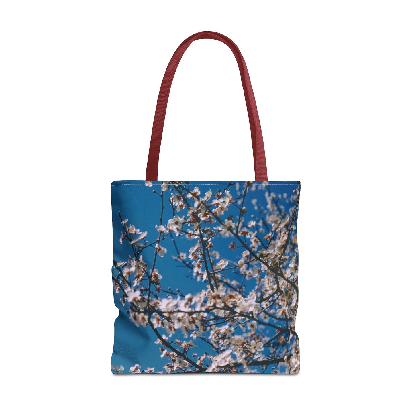 Cherry Blossoms in Blue - Tote Bag