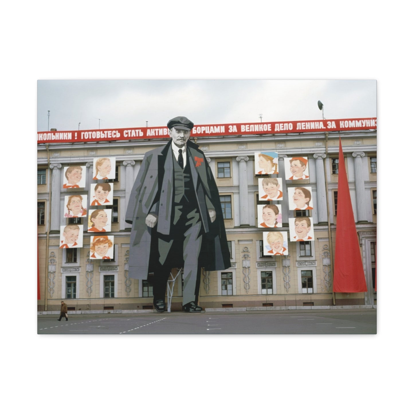 Palace Square, Leningrad, St Petersburg, Russia, May, 1974 - Canvas Gallery Wraps