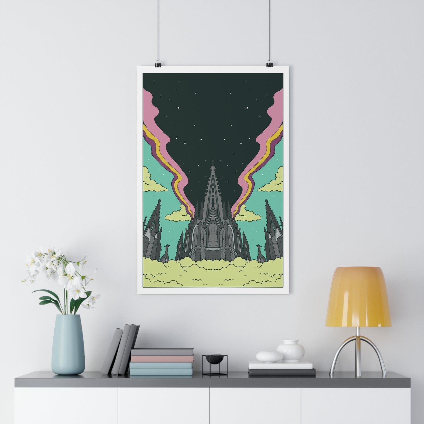 Trippy Barcelona - Giclée Fine Art Print