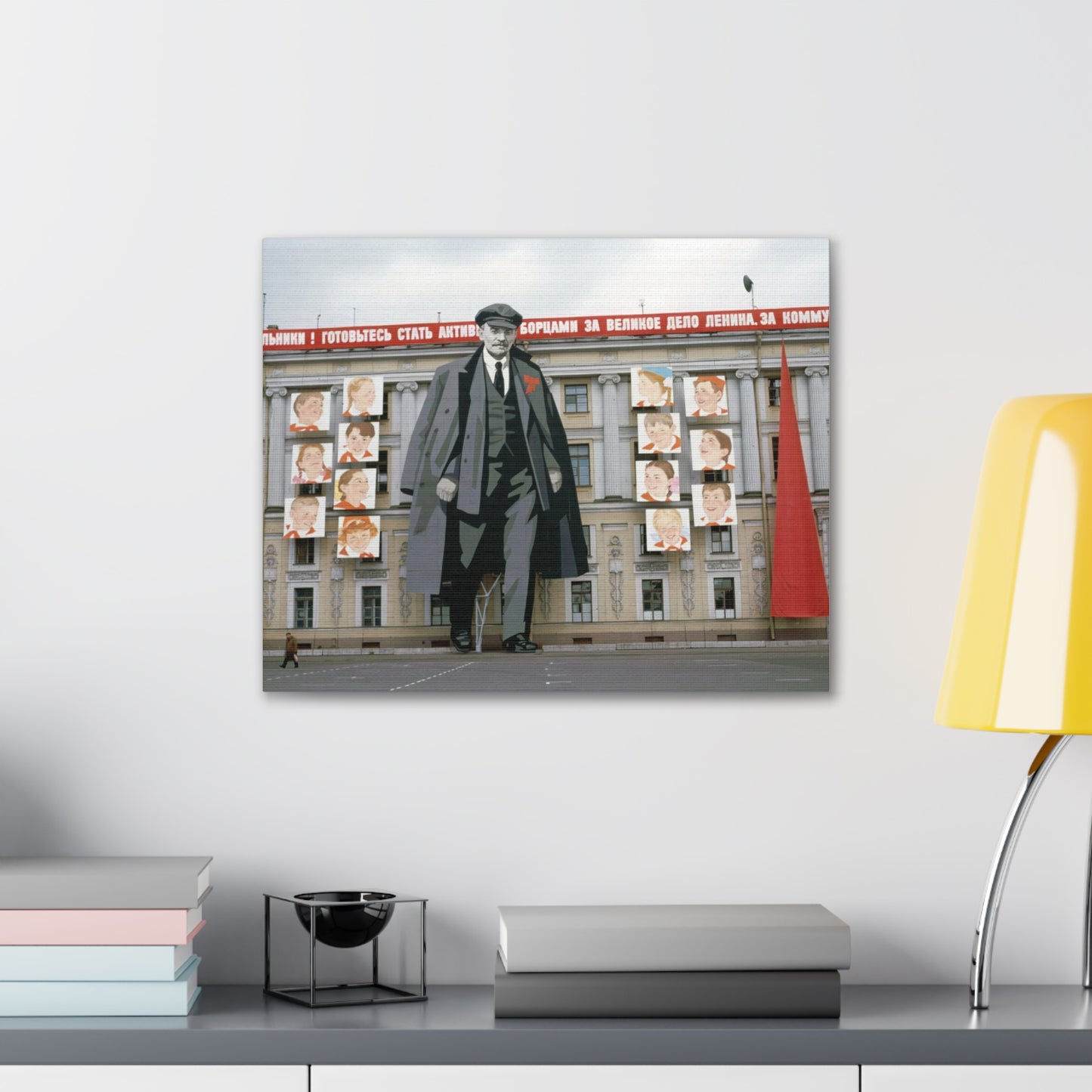 Palace Square, Leningrad, St Petersburg, Russia, May, 1974 - Canvas Gallery Wraps