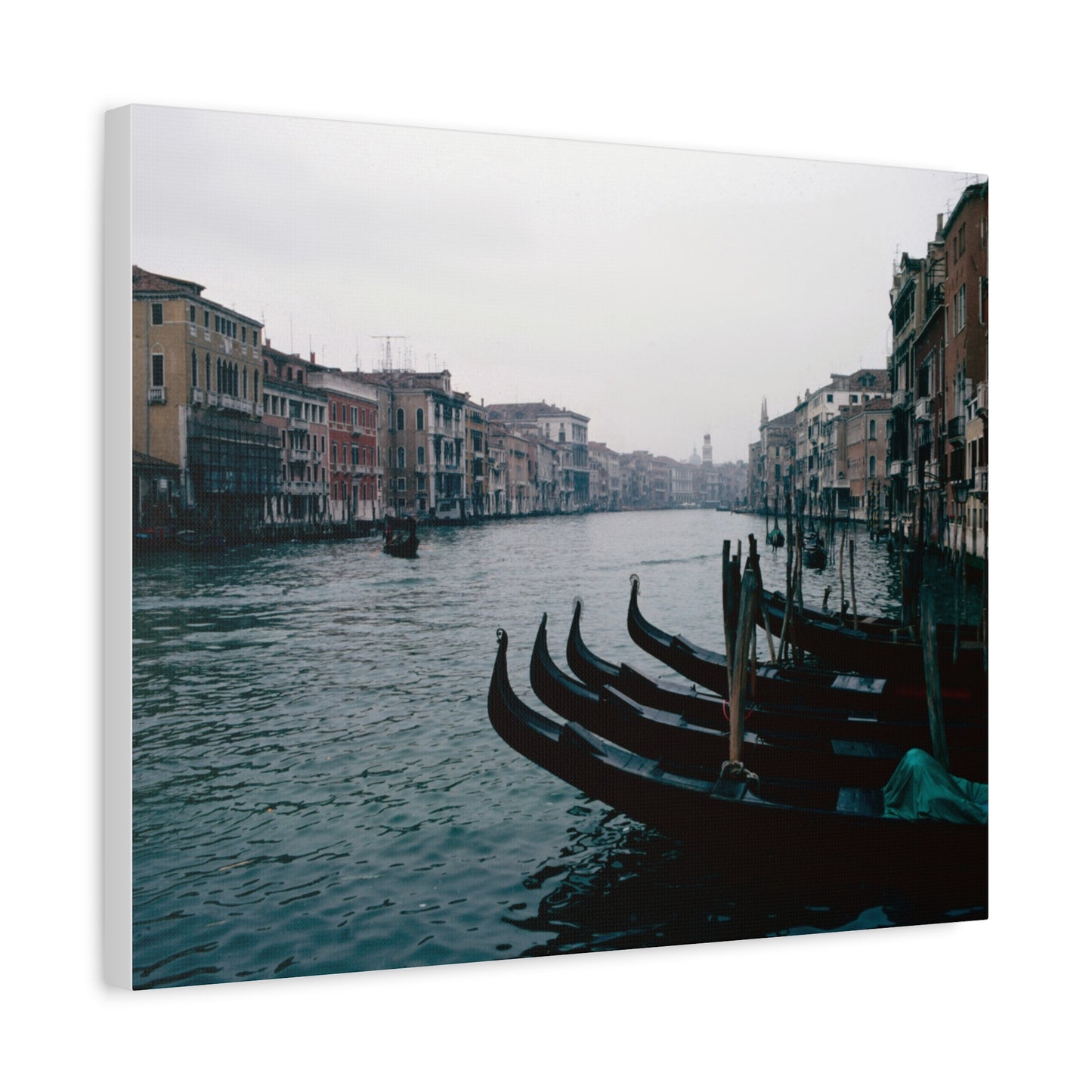 Venice, Italy, Grand Canal, 1976 - Matte Canvas, Stretched, 1.25 in