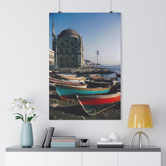 Dolmabahçe Mosque, Istanbul, Turkey, 1974 - Giclée Fine Art Print