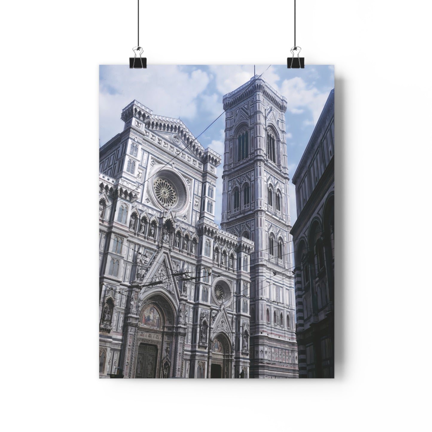 Giotto's Campanile & The Florence Cathedral - Fine Art Print