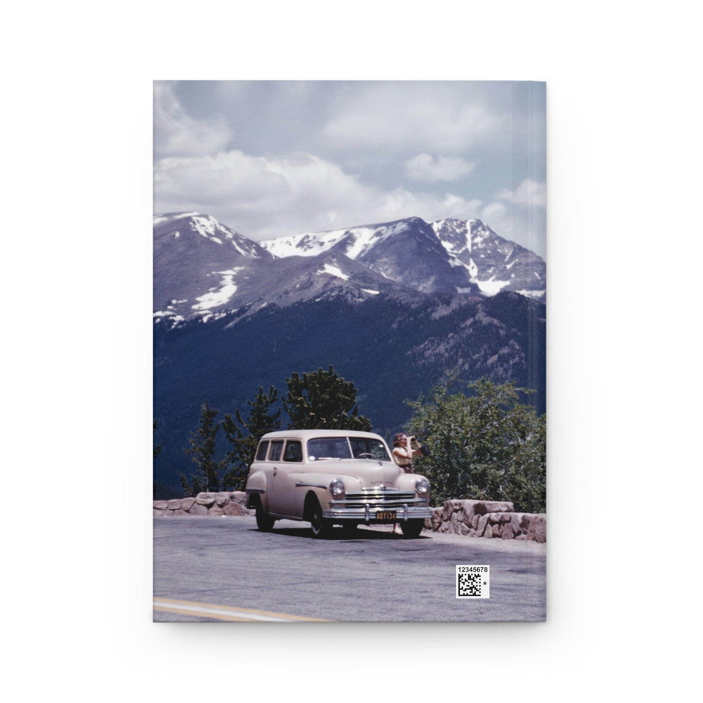 Storybook Mountain Range - Hardcover Journal Matte