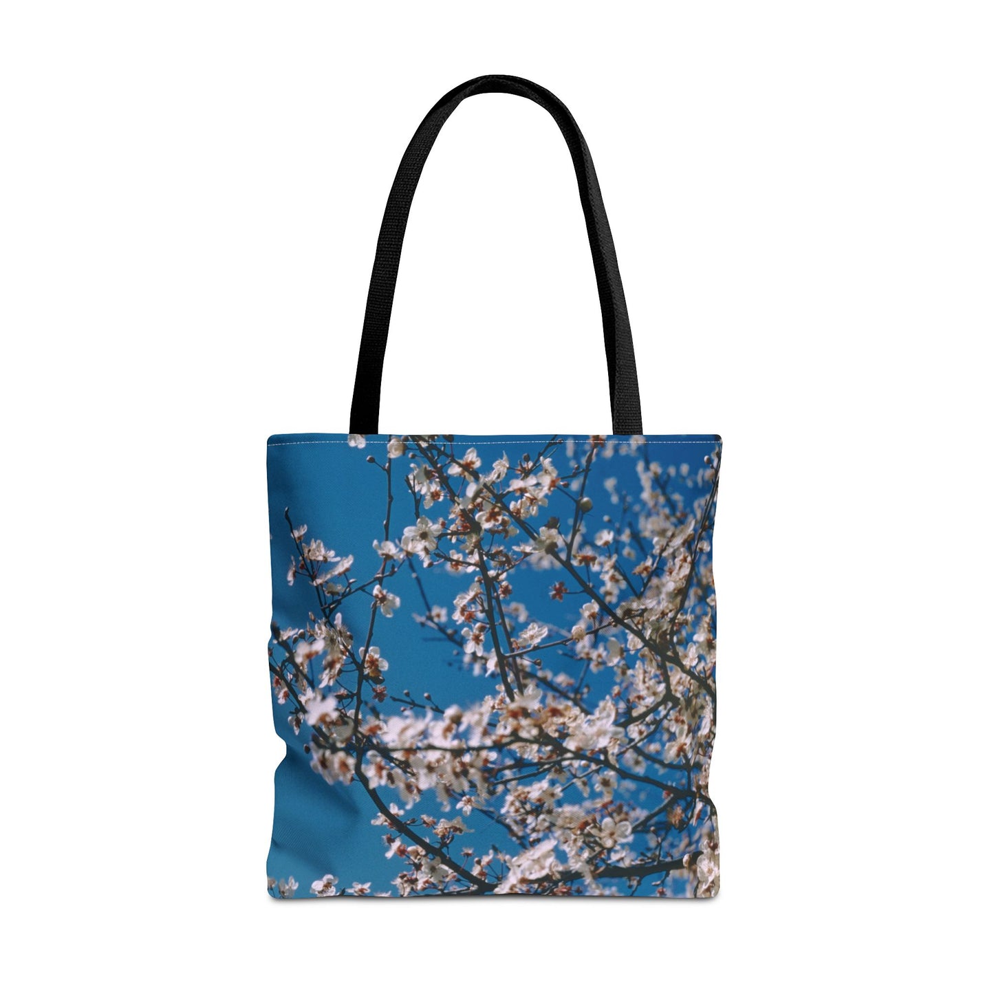 Cherry Blossoms in Blue - Tote Bag