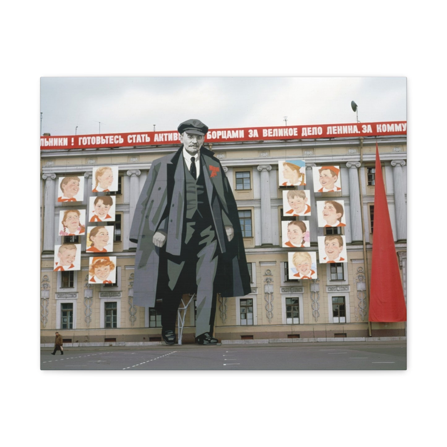 Palace Square, Leningrad, St Petersburg, Russia, May, 1974 - Canvas Gallery Wraps