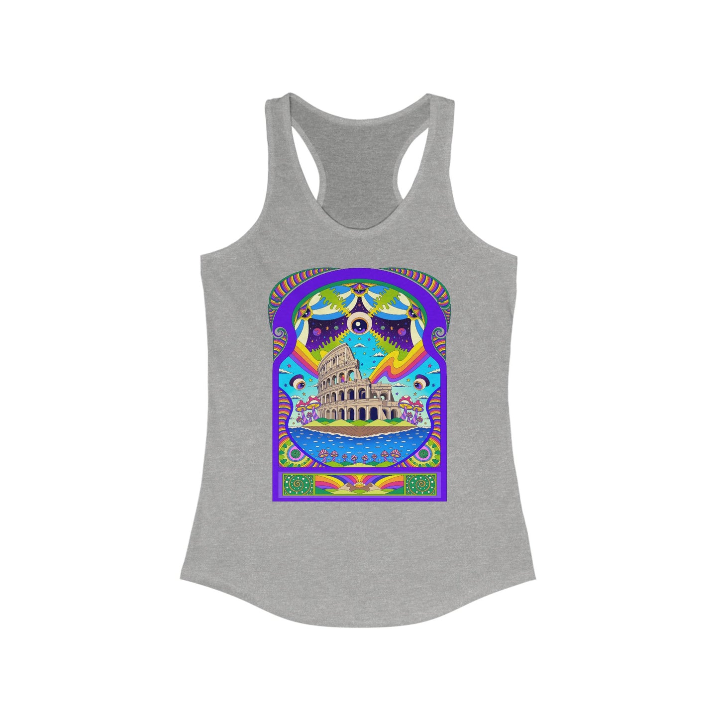 The Conscious Colosseum - Women's Ideal Racerback Tank