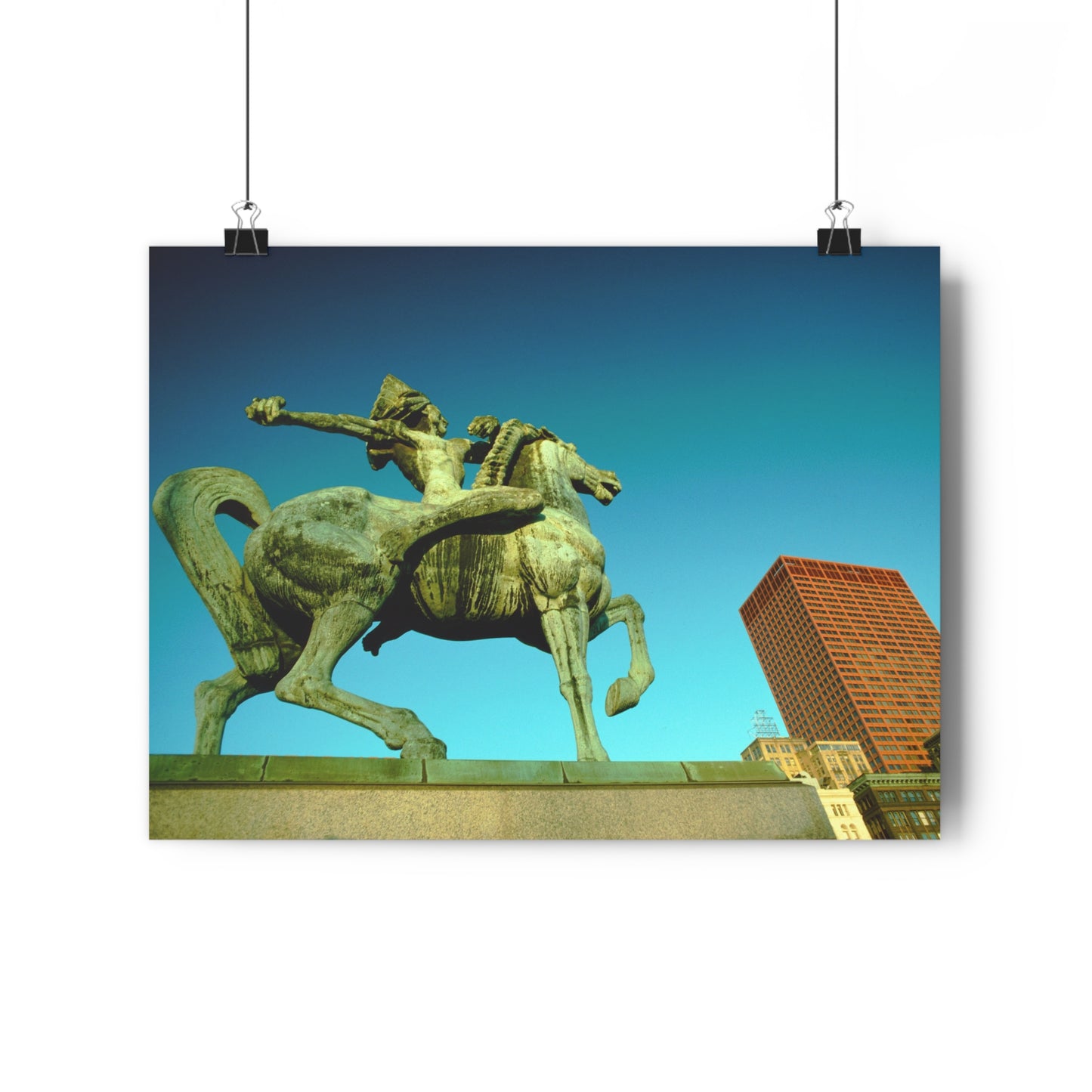 The Spearman, Grant Park, Chicago, 1974 - Giclée Fine Art Print