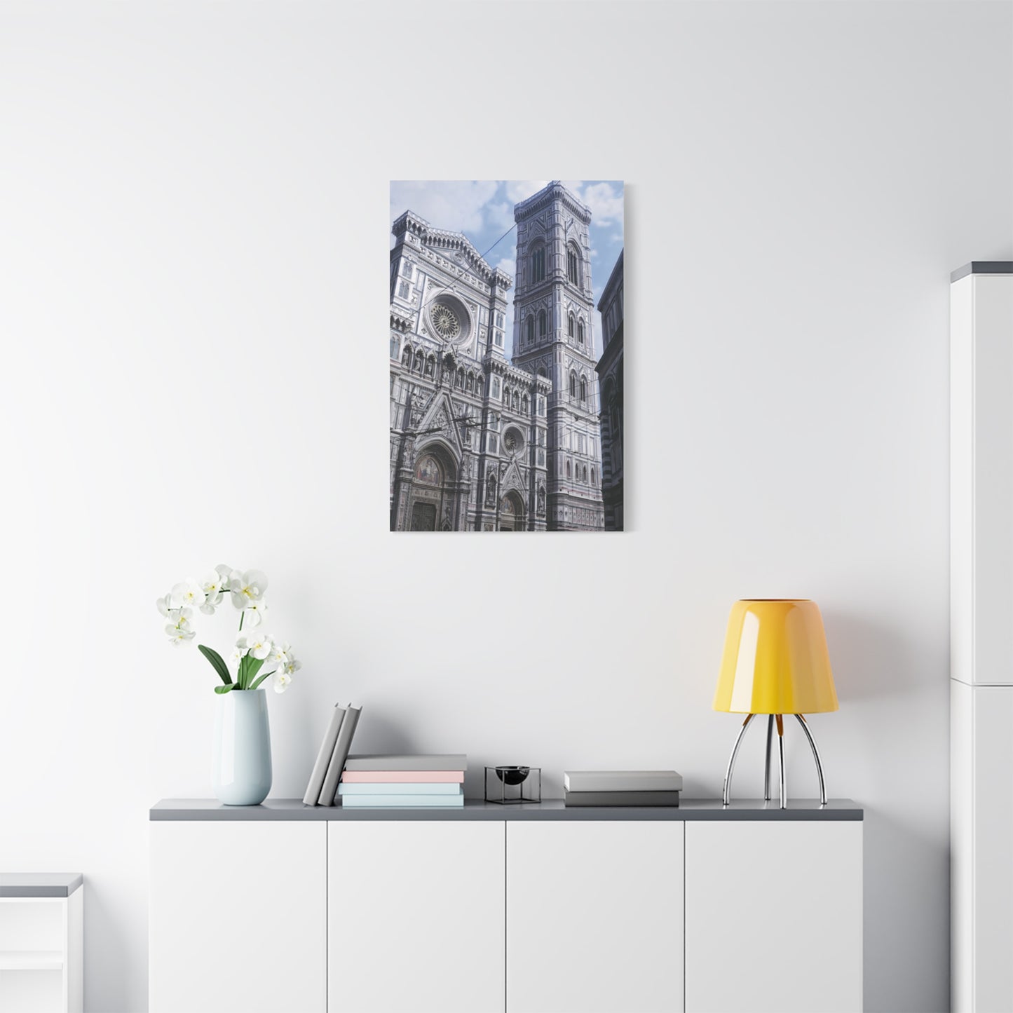 Giotto's Campanile & The Florence Cathedral - Matte Canvas, Stretched, 1.25 in