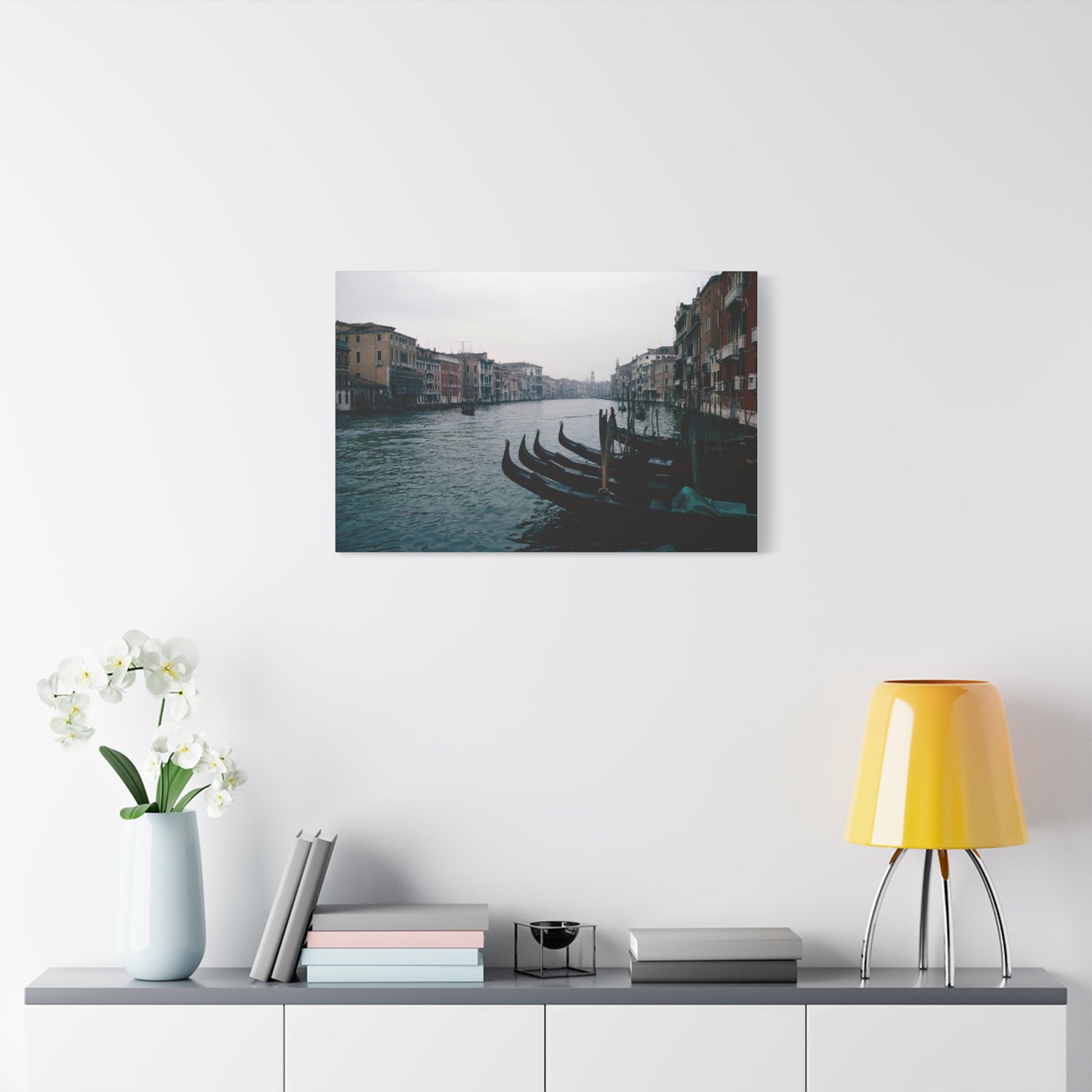 Venice, Italy, Grand Canal, 1976 - Matte Canvas, Stretched, 1.25 in