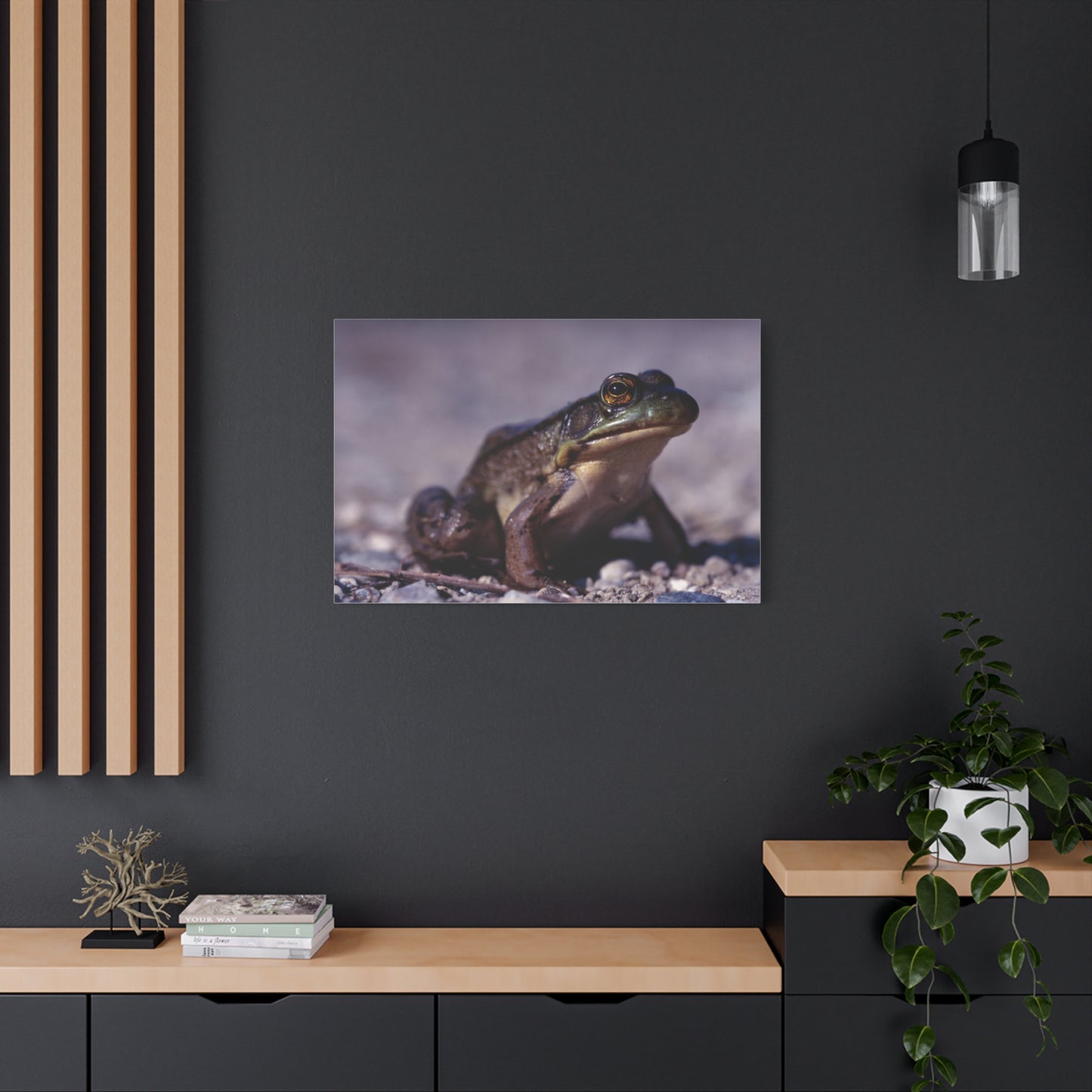 Ribbit! - Matte Canvas, Stretched, 1.25 in