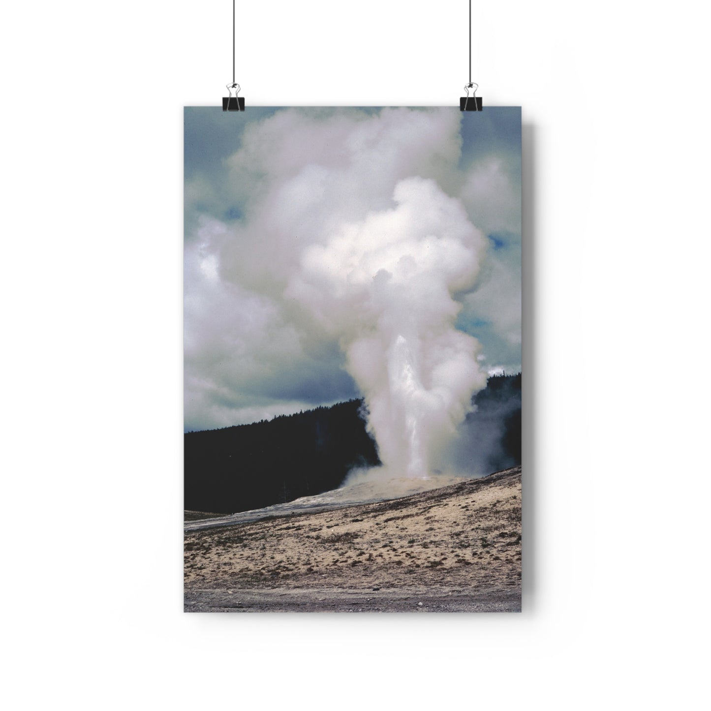 Old Faithful, Yellowstone National Park, 1969 - Giclée Fine Art Print