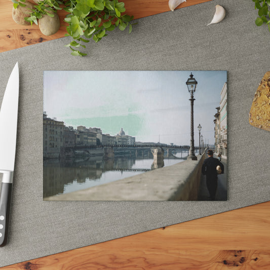 Florence, Italy, 1963 - Glass Cutting Board