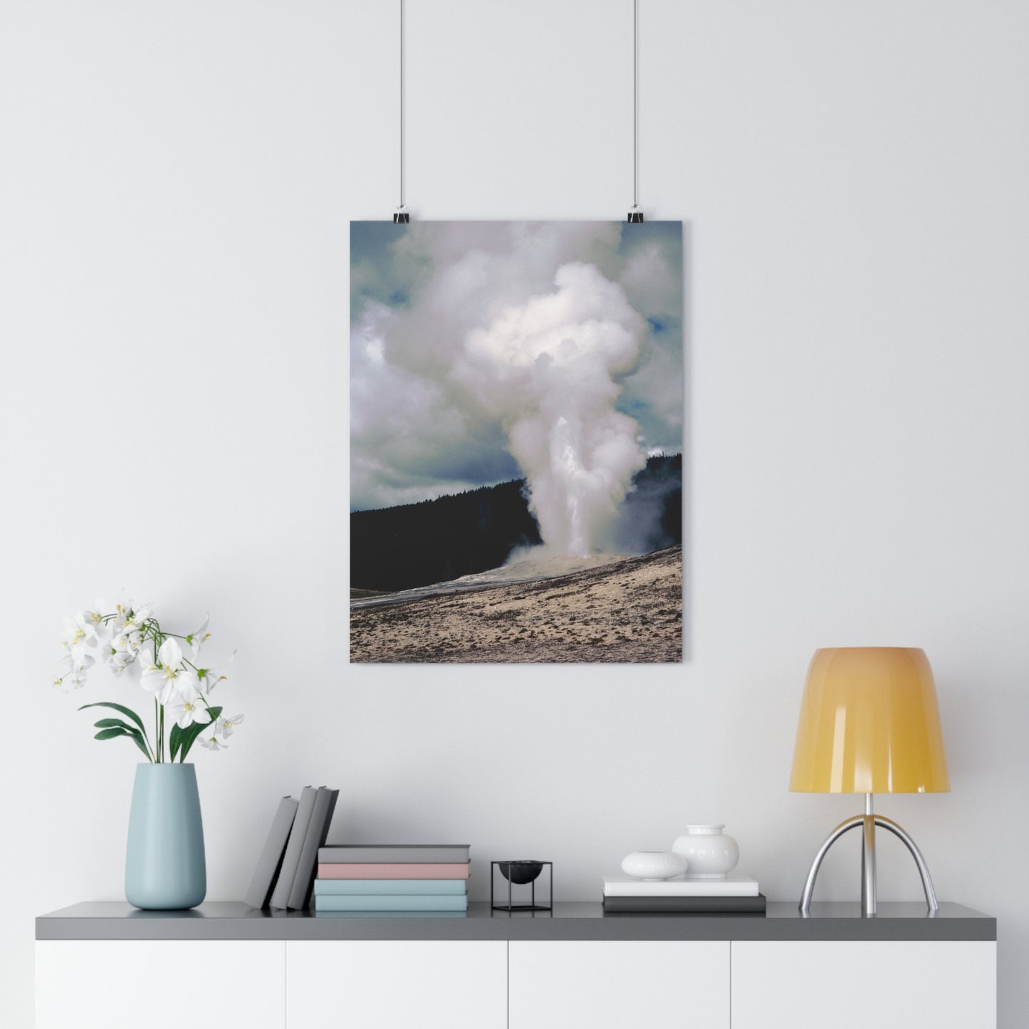 Old Faithful, Yellowstone National Park, 1969 - Giclée Fine Art Print