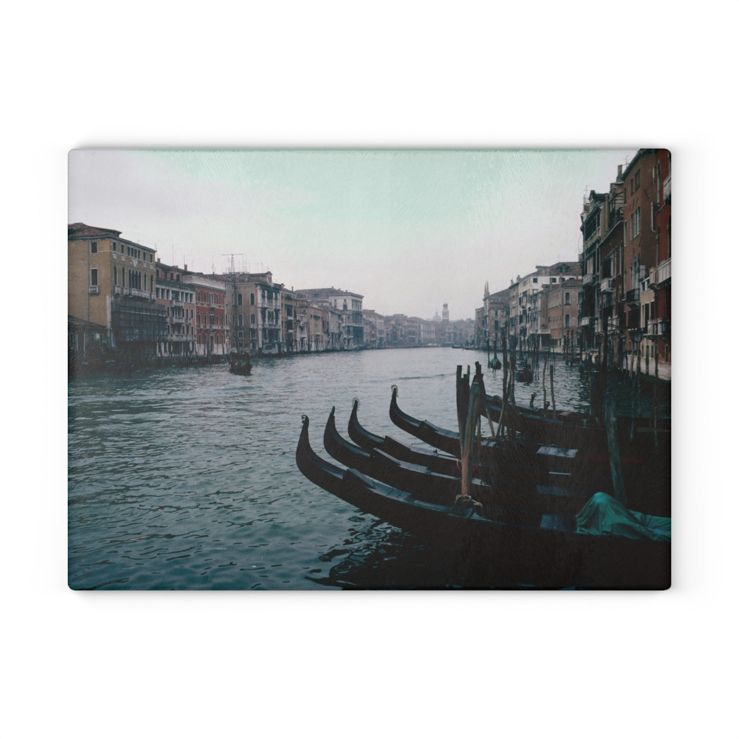 Venice, Italy, Grand Canal, 1976 - Glass Cutting Board