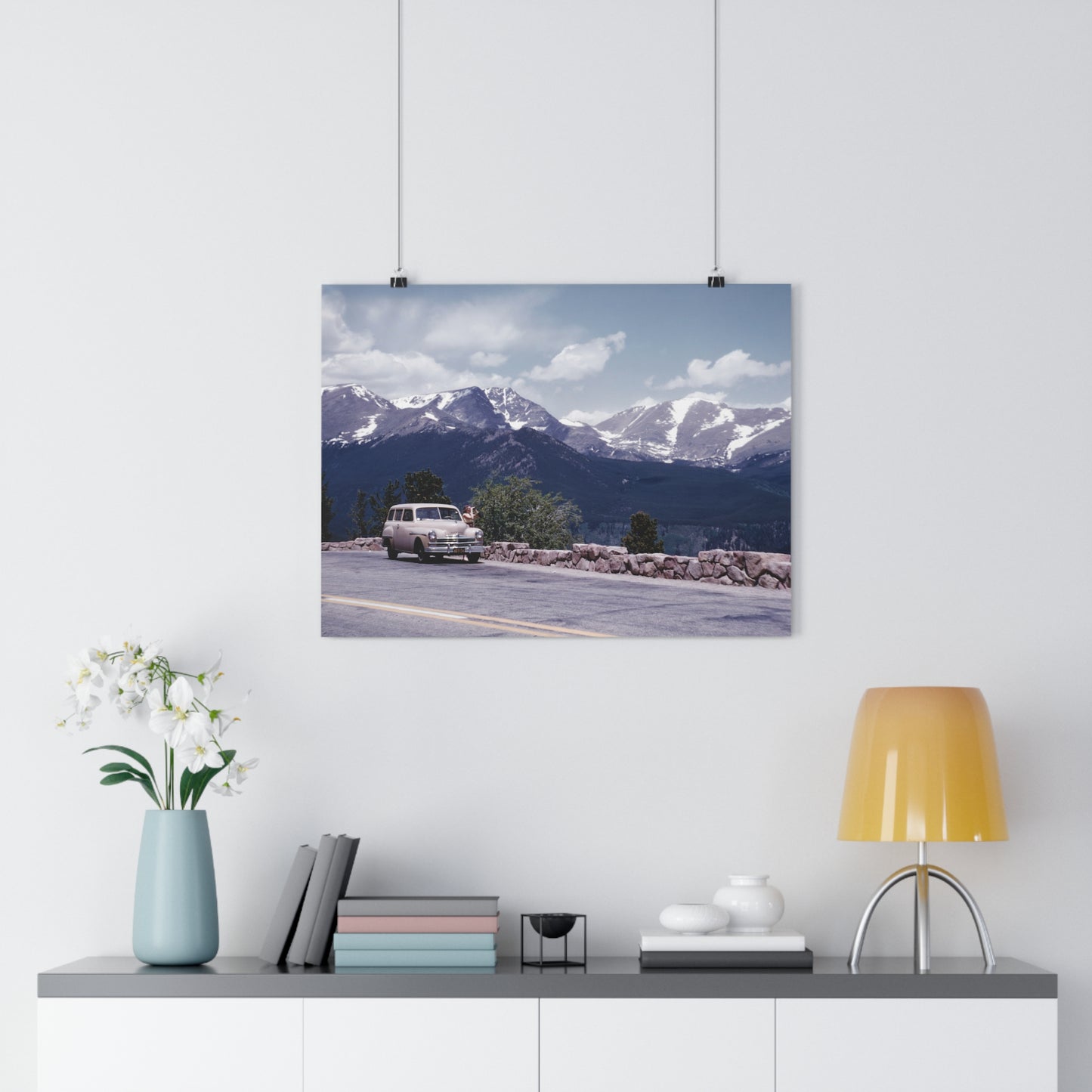 Storybook Mountain Range - Giclée Fine Art Print