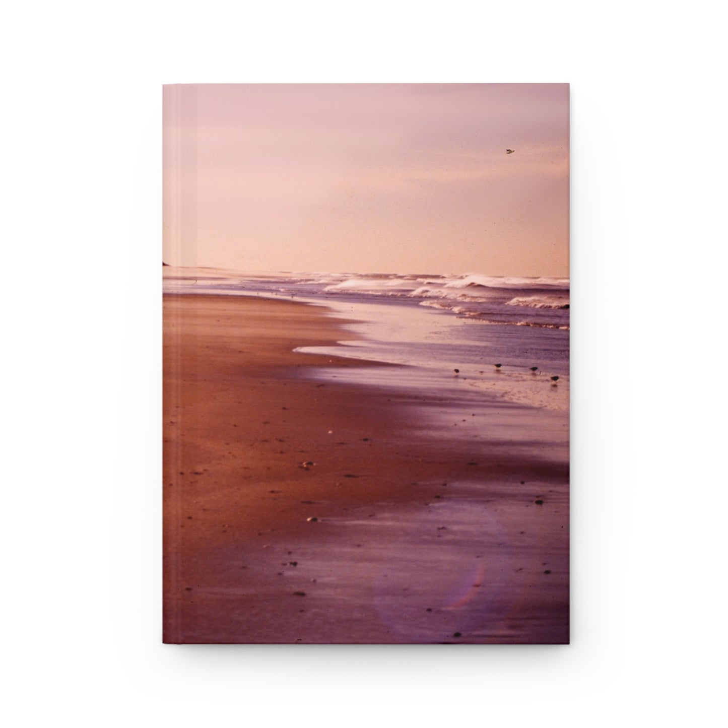 Shoreline At Dusk - Hardcover Journal Matte