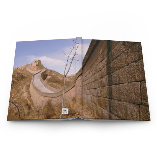 Great Wall Of China, 1974 - Hardcover Journal Matte