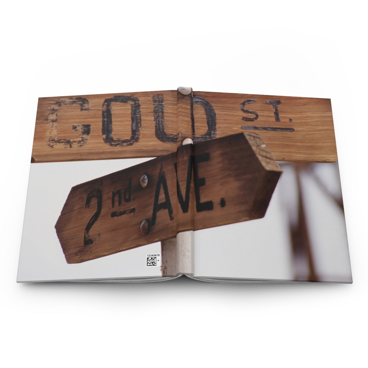 Go This Way - Hardcover Journal Matte