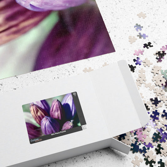 September Purple Petals - Puzzle