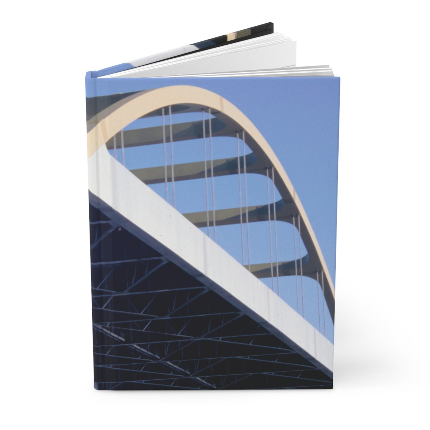 Daniel W. Hoan Memorial Bridge, Milwaukee, Wisconsin, 1993 - Hardcover Journal Matte