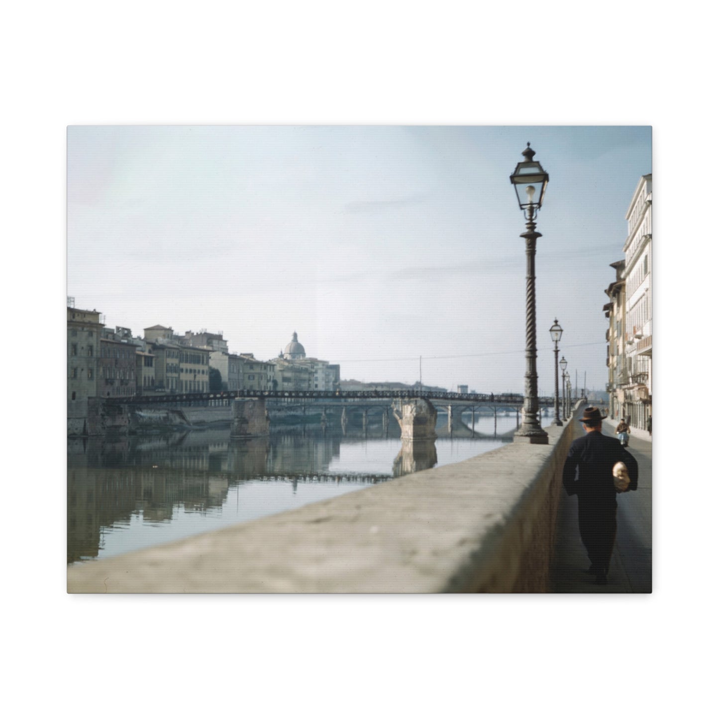 Florence, Italy, 1963 - Matte Canvas, Stretched, 1.25"