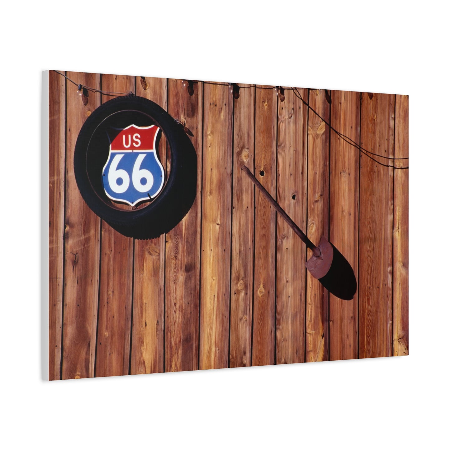 Route 66 - Matte Canvas, Stretched, 1.25 in